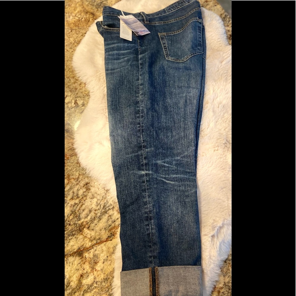 EX - BOYFRIEND SLIM slouchy slim capris size 28 R